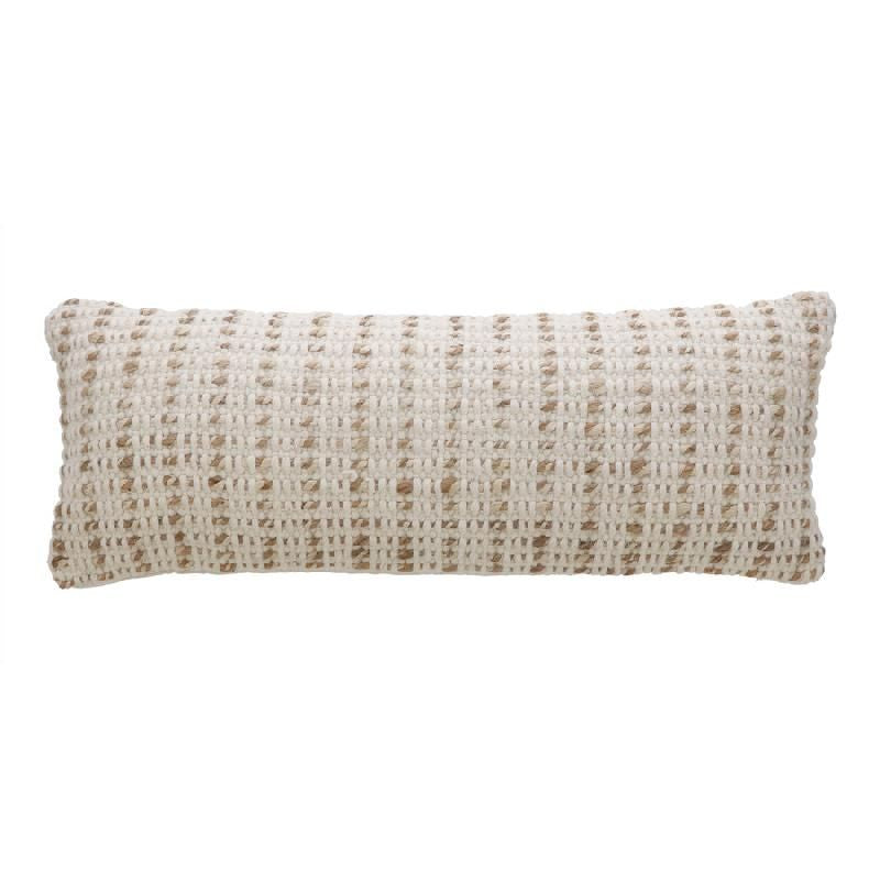 Cuscino in Lana e Fibra Naturale 91x36 cm | Domus Zone