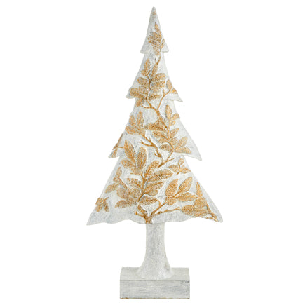 Albero Effetto Legno Sbiancato in Resina H45cm | Domus Zone