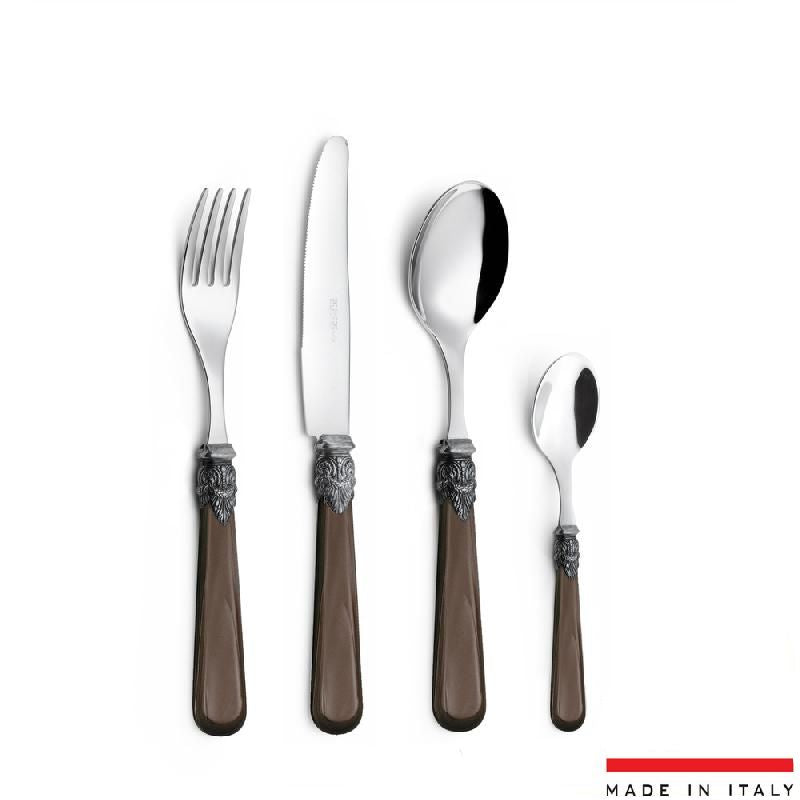 Set 24 Posate GINEVRA in Acciaio Inox | Domus Zone